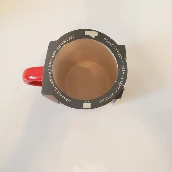 NWT Indigo  Red/White/Black Plaid Large Coffee Mug. - Picture 5 of 8